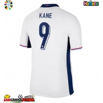Camisa de Futebol Inglaterra Harry Kane #9 Equipamento Principal Europeu 2024 Manga Curta